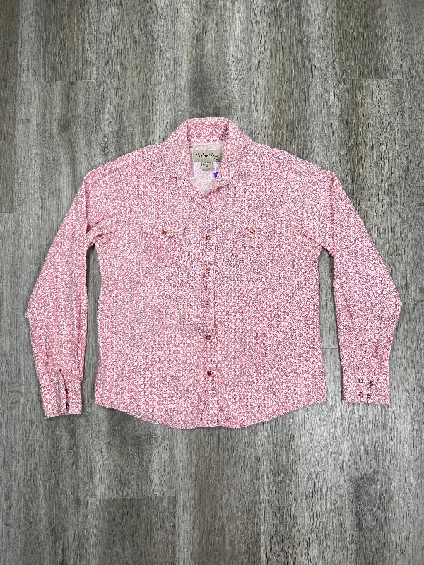 Blouse Long Sleeve By CEDAR ROSE Size: M