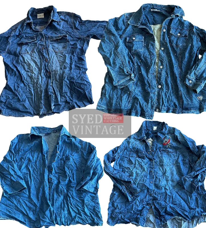 Denim Blouses 45kg Bale