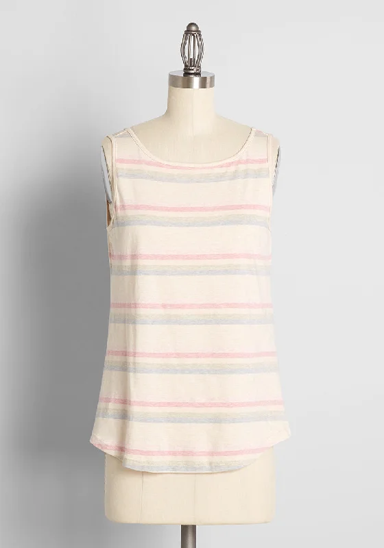 Summer's Ease V-Back Tank Top