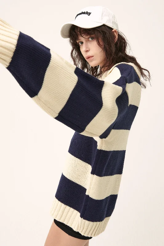 Blake Oversized Varsity Sweater