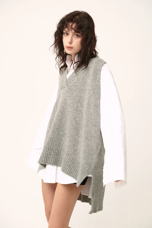 Lyla Oversized Knit Vest