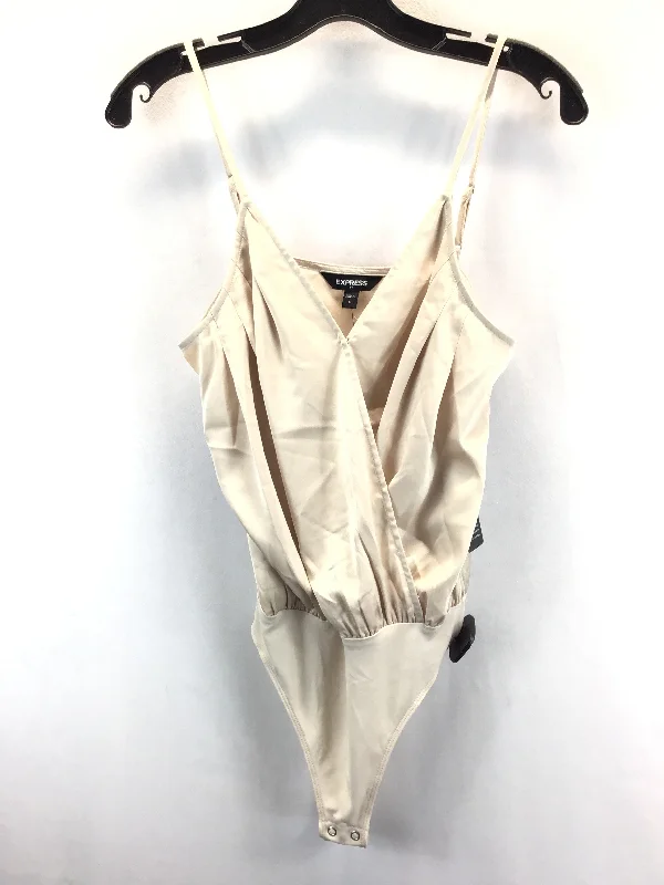 Cream Bodysuit Express, Size S