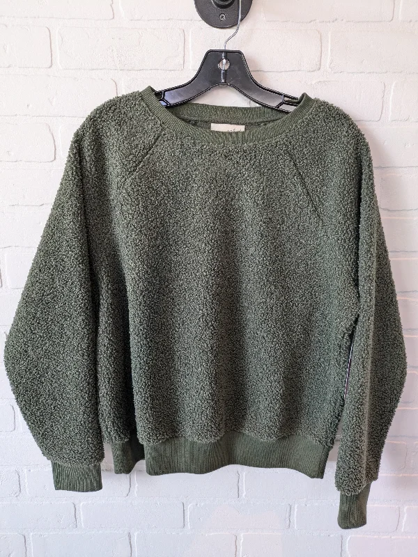 Sweatshirt Crewneck By Universal Thread In Green, Size: S