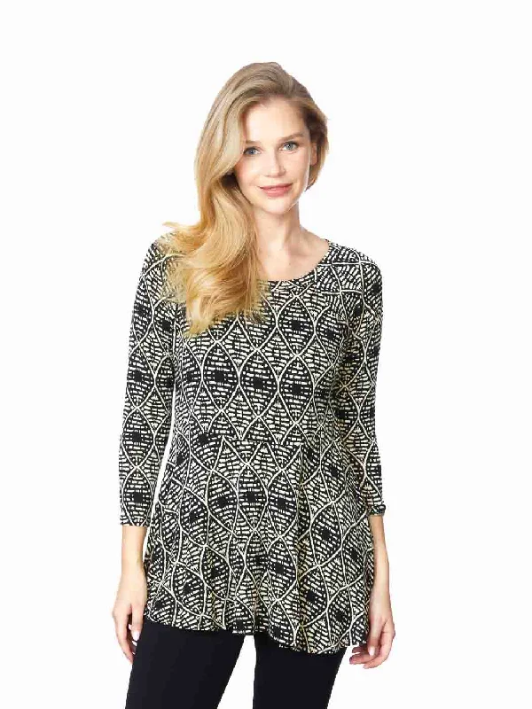 Tianello  ""Tulum"" Printed Knit ""Sochie"" Tunic