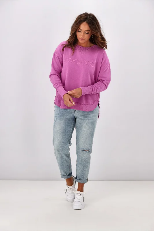 Foxwood Simplified Crew New Fuschia