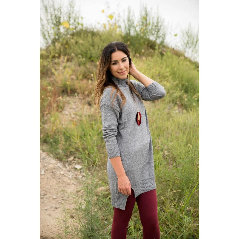 Grey Sweater Tunic