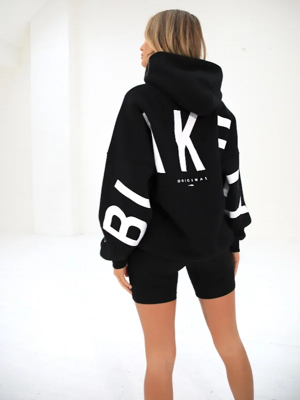 Isabel Oversized Hoodie - Black